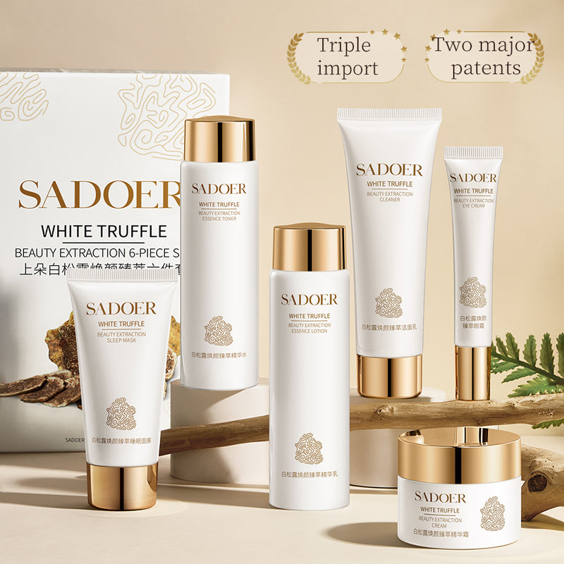 SADOER White Truffle Glow Set – Brightening and Nourishing Skincare