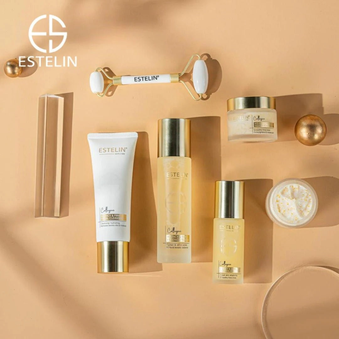 ESTELIN Collagen Skin Care Set – 6-in-1 Anti-Aging & Firming Face Kit
