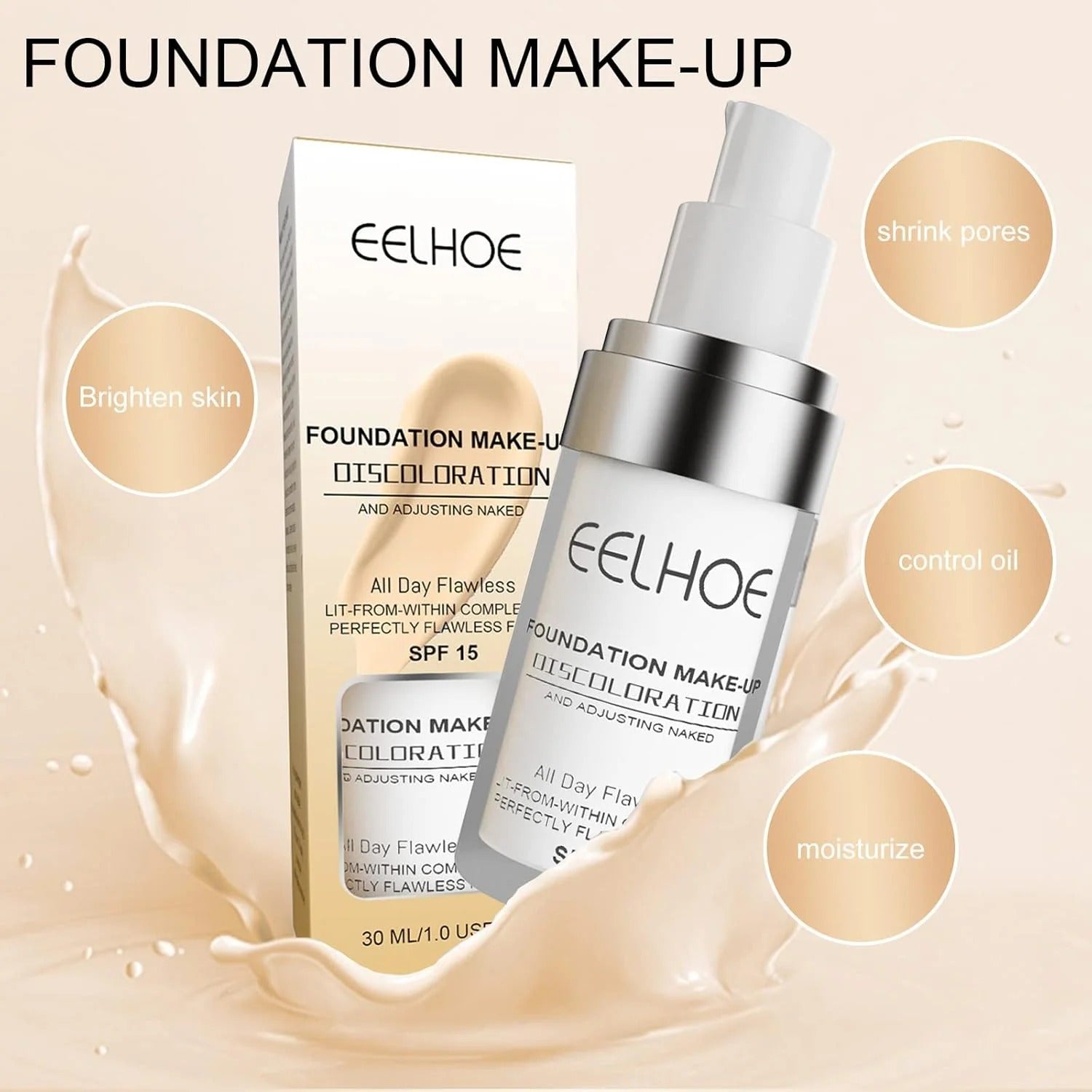 EELHOE Tone-Perfect Foundation SPF 15
