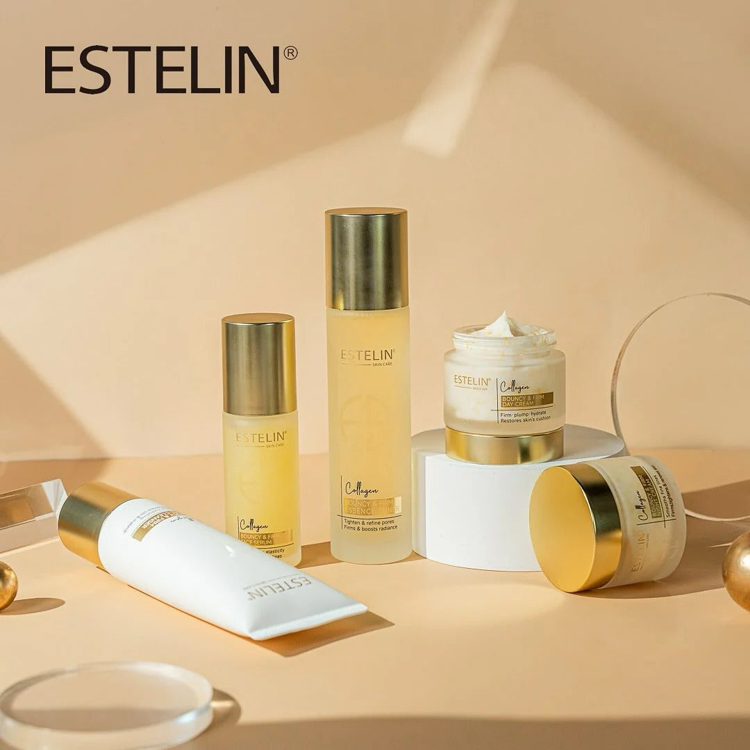 ESTELIN Collagen Skin Care Set – 6-in-1 Anti-Aging & Firming Face Kit